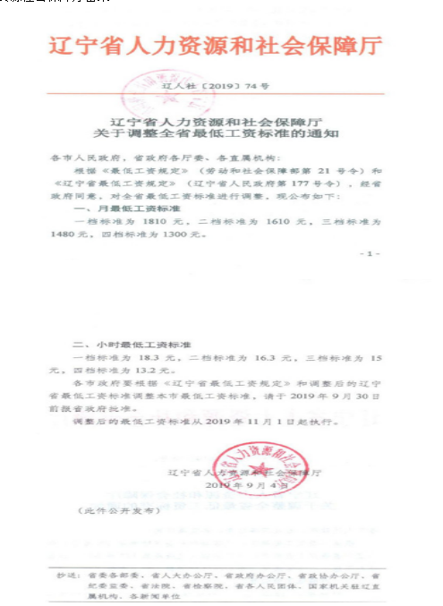 本溪最低工資標(biāo)準(zhǔn)2021,本溪最低工資標(biāo)準(zhǔn)是多少錢一個月