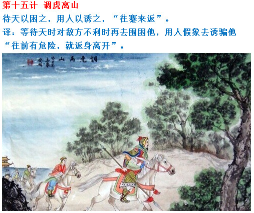 「三十六計，走為上計」中的36計到底是哪36計？