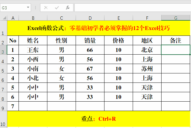 零基礎(chǔ)、初學(xué)者必須掌握的10個(gè)Excel技巧，辦公必備！