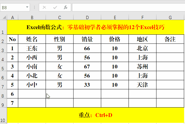 零基礎(chǔ)、初學(xué)者必須掌握的10個(gè)Excel技巧，辦公必備！