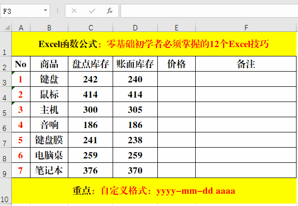 零基礎(chǔ)、初學(xué)者必須掌握的10個(gè)Excel技巧，辦公必備！