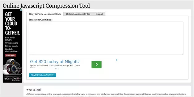 15個最好用的JavaScript代碼壓縮工具