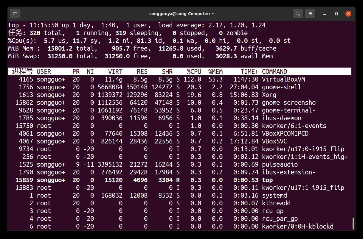 Linuxt每日命令005-進程原理、查看、管理